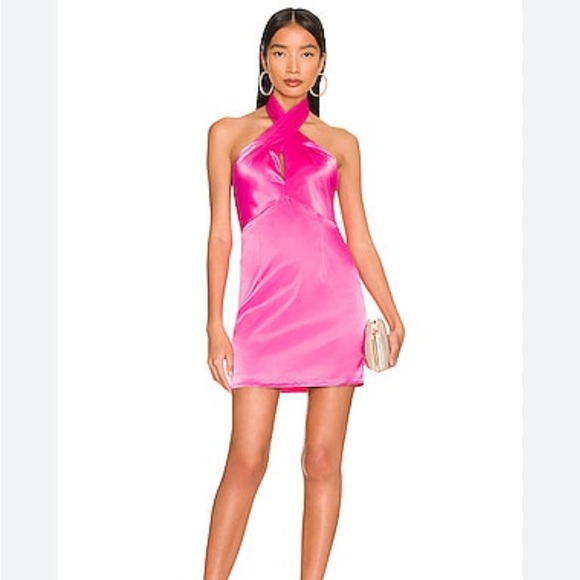 superdown Dresses & Skirts - NWT Superdown Samira Satin Revolve Mini Dress